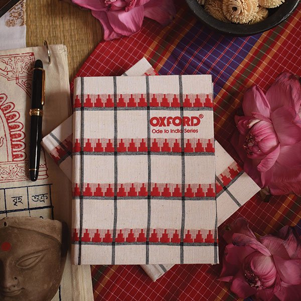 Laal Shada Begumpuri Handmade Paper Notebook
