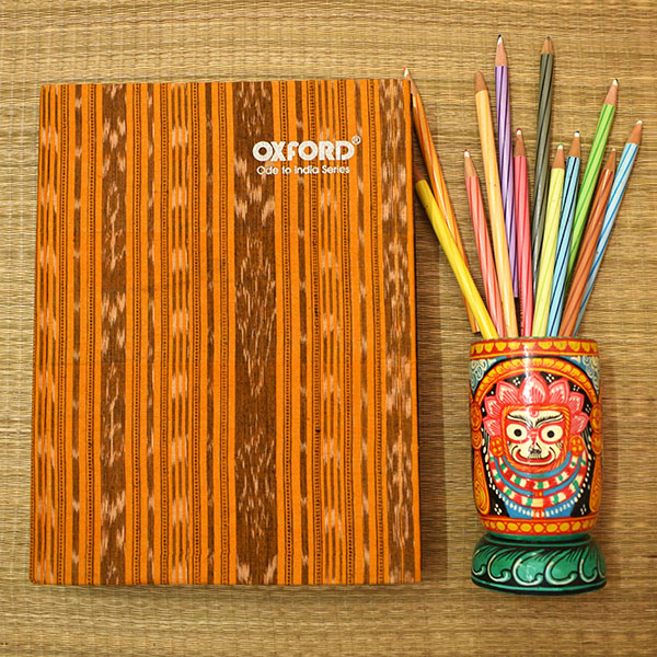 Odisha Yellow Ikat Notebook