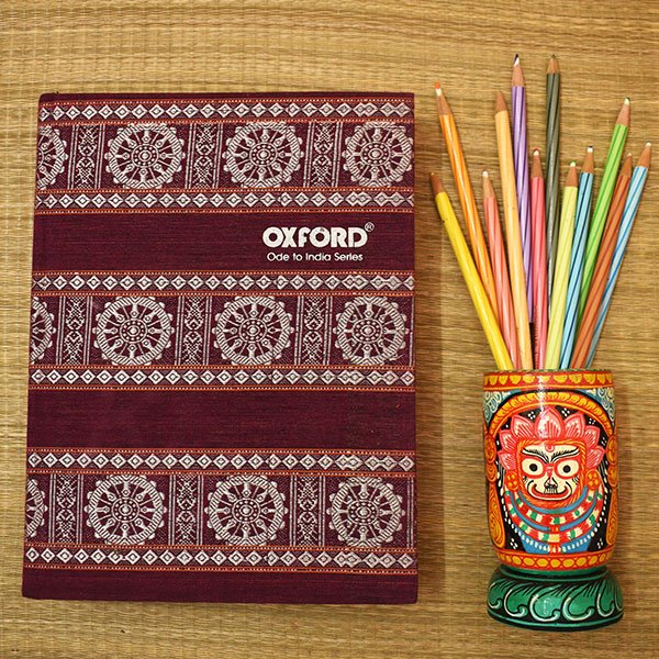 Odisha Dark Pink Konark Chakra Notebook