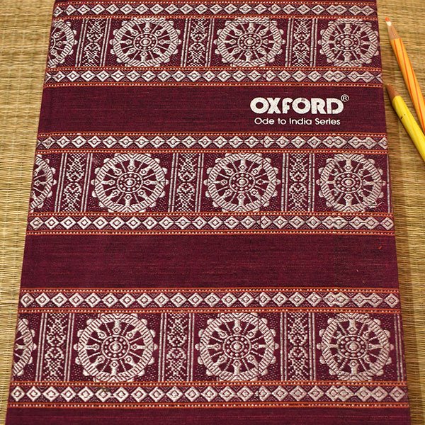 Odisha Dark Pink Konark Chakra Notebook - Image 2