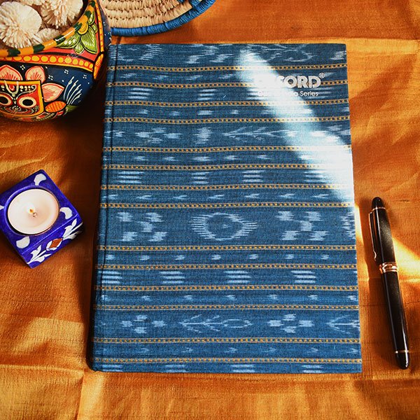 Odisha Ikat Blue Notebook (H)