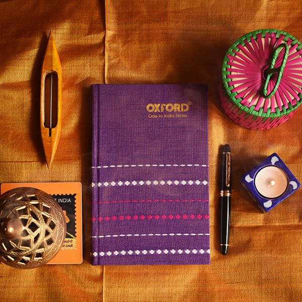 Begumpuri Purple Lotus Notebook - Image 2