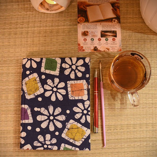Phool Batik Handmade Paper Notebook