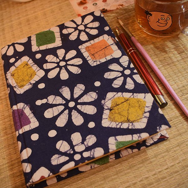 Phool Batik Handmade Paper Notebook - Image 3