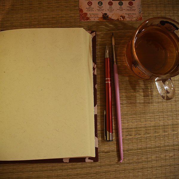 Phool Batik Handmade Paper Notebook - Image 4