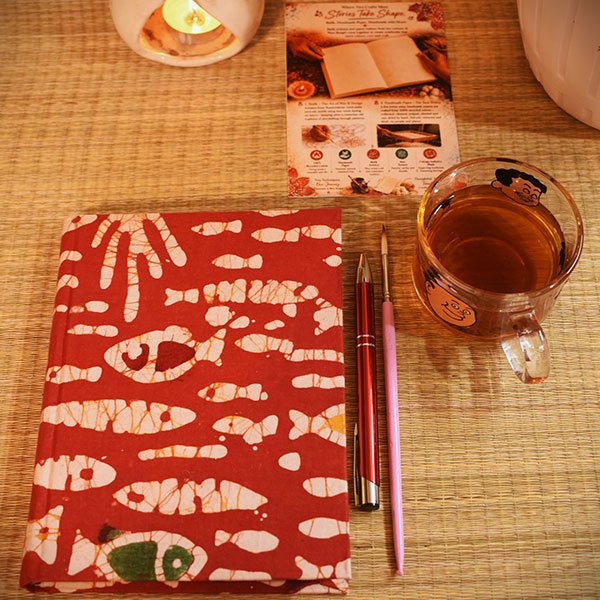 Meen Batik Handmade Paper Notebook