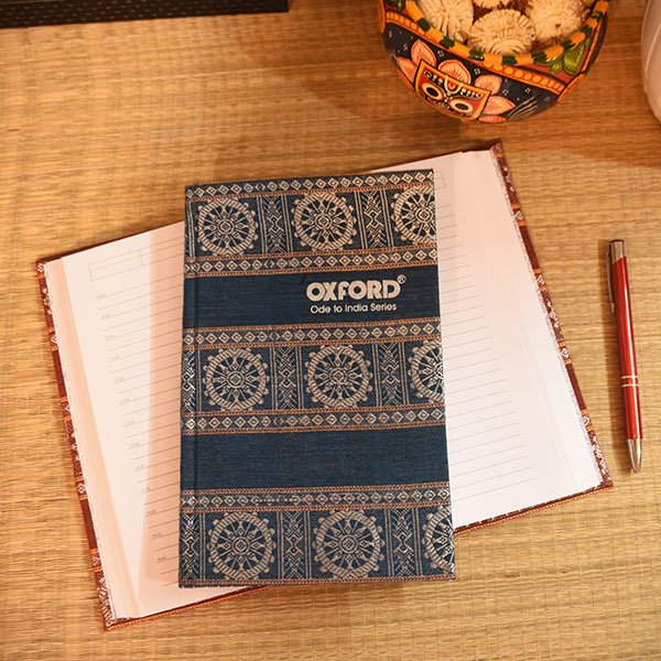 Odisha Konark Chakra Blue Lotus Notebook