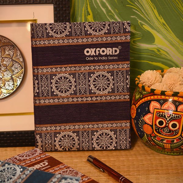 Odisha Konark Chakra Purple Handmade Paper Notebook