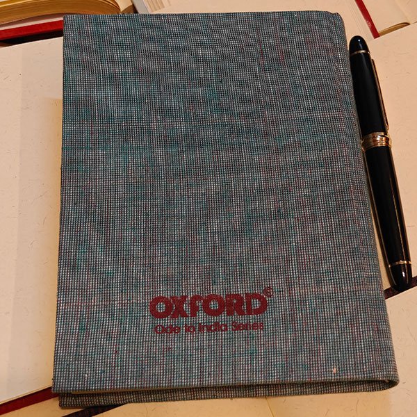 Seaweed Green-Mysore Dussehra Embroidered Note Book - Image 2